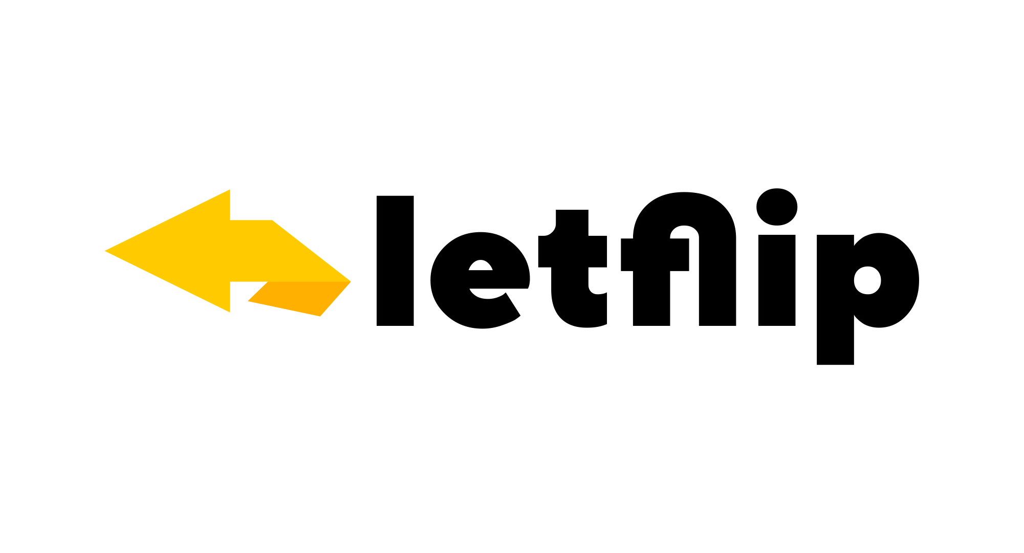 letflip awesome design logo